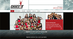 Desktop Screenshot of danceitllc.com